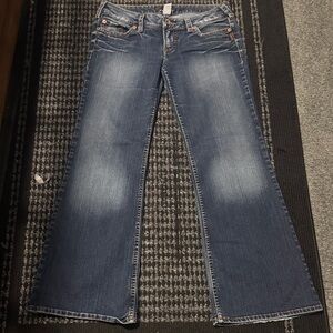 Silver Jeans Women's Flare Blue Denim